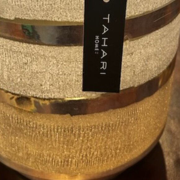 NWT Large Mercury Glass Hurricane Vase Candle Holder - Picture 3 of 6